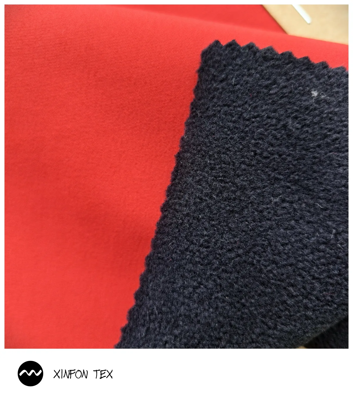 苏州星纺/XINFON TEX 200D平纹尼龙四面弹三合一摇粒绒低透白 95%N 5%SP