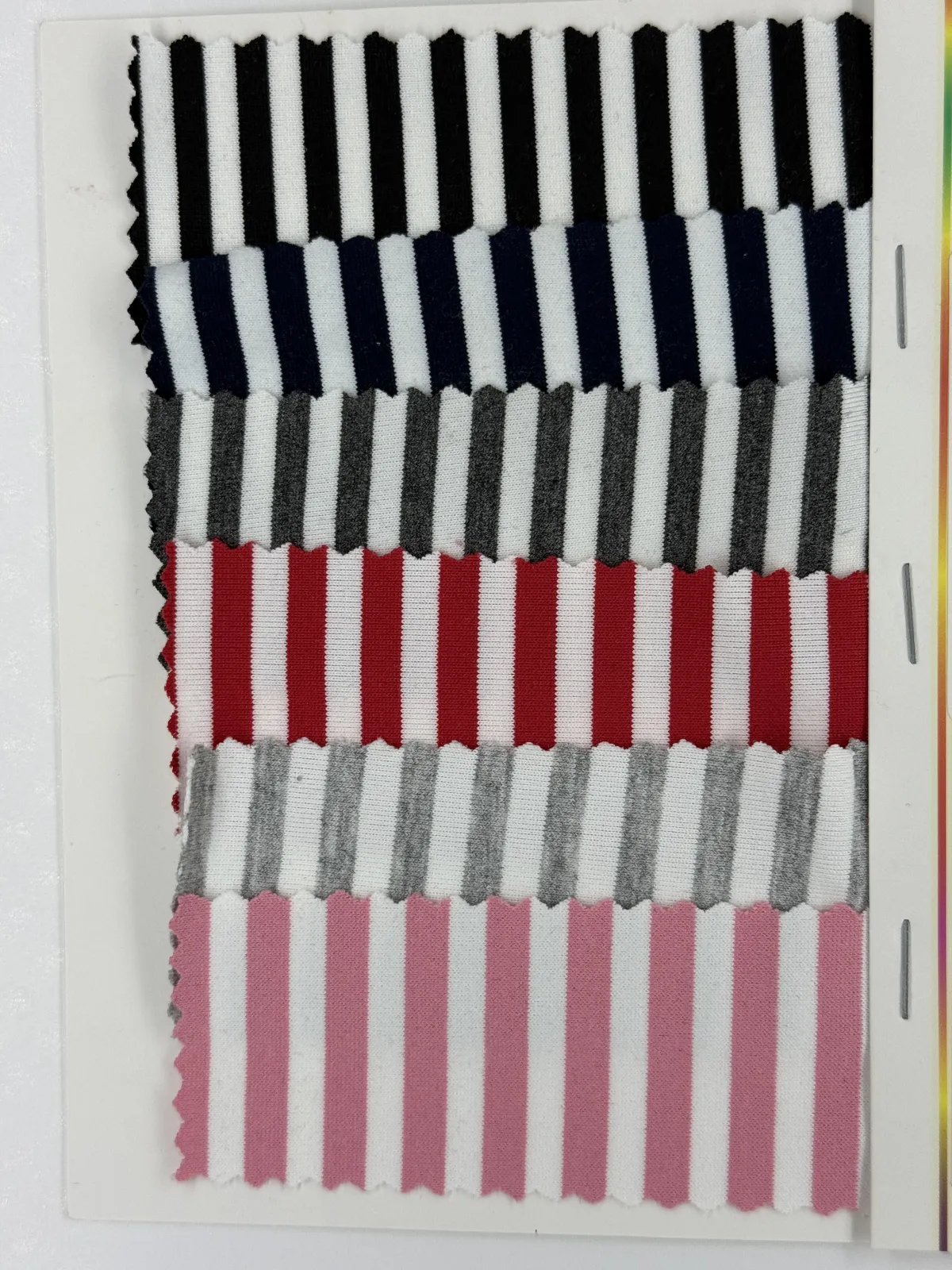 NIUNIU TEXTILE 全涤针织色织条纹 96P 4SP