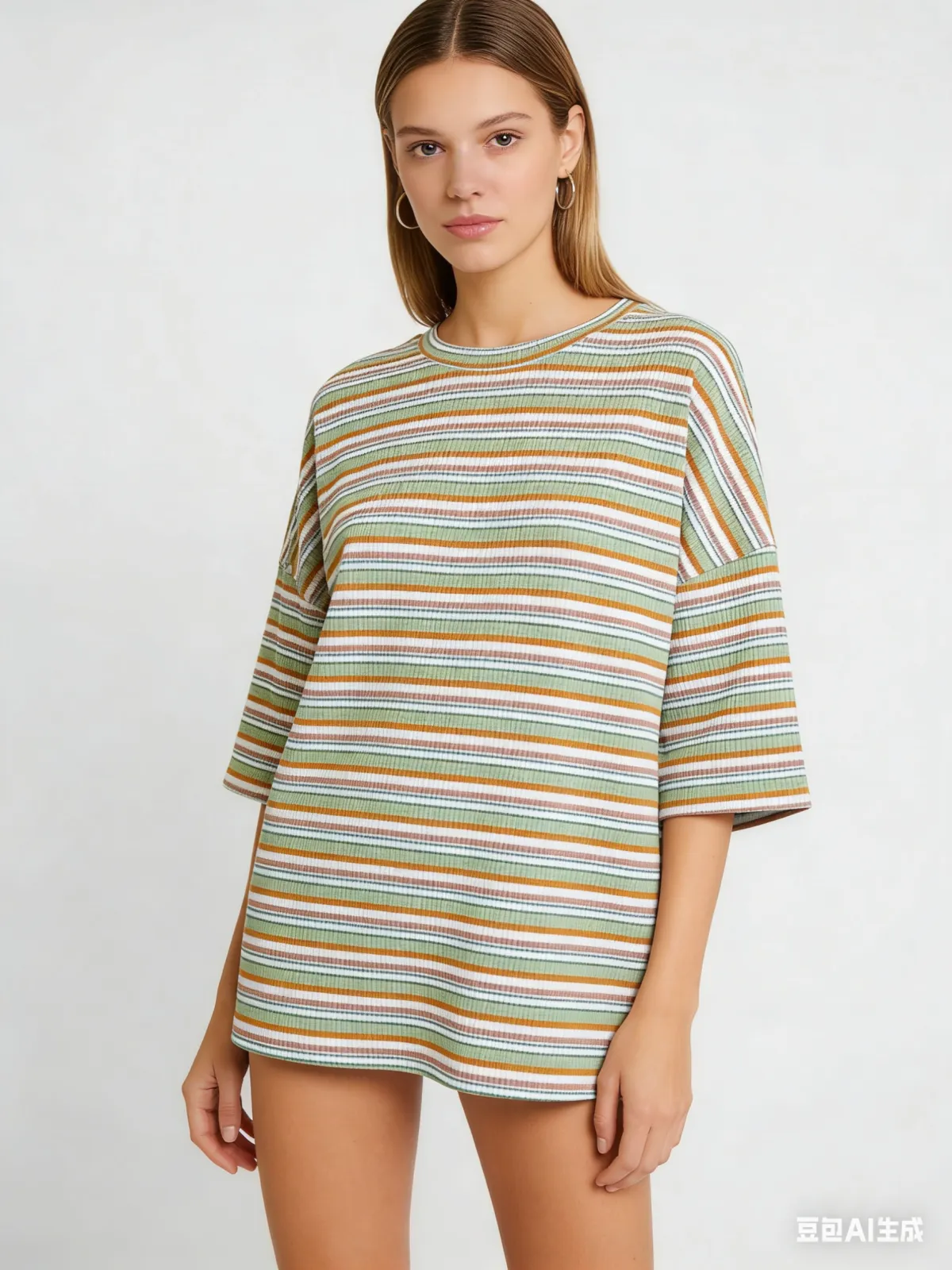 NIUNIU TEXTILE 涤罗纹色织条 96P 4SP