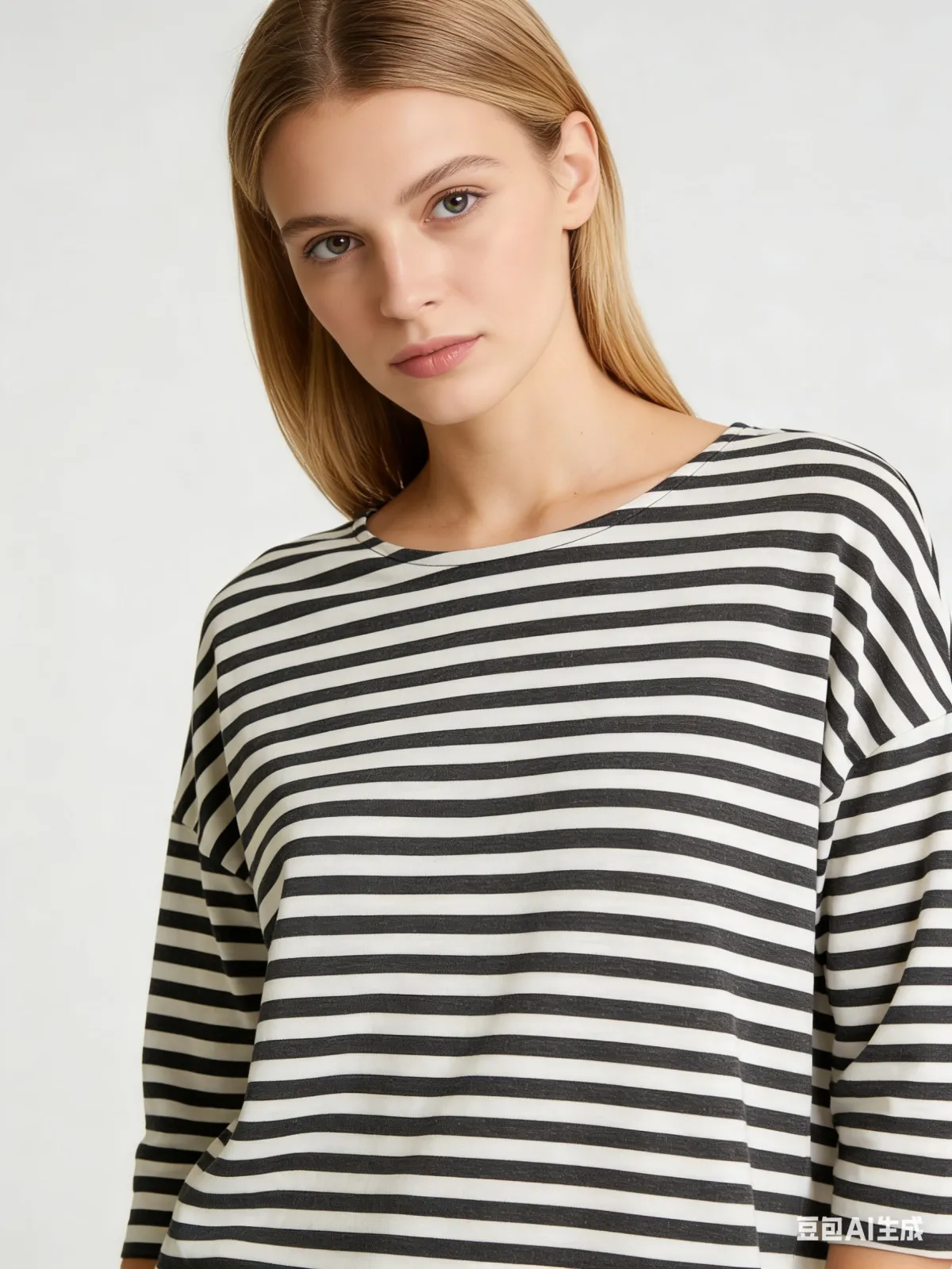 NIUNIU TEXTILE 涤棉针织色织条纹 65莱赛尔 35P