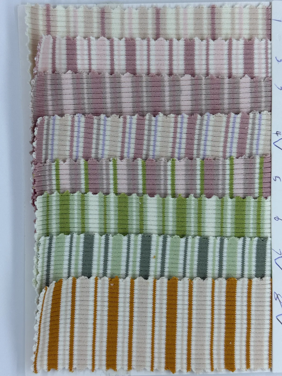 NIUNIU TEXTILE 涤罗纹色织条 96%T 4%SP