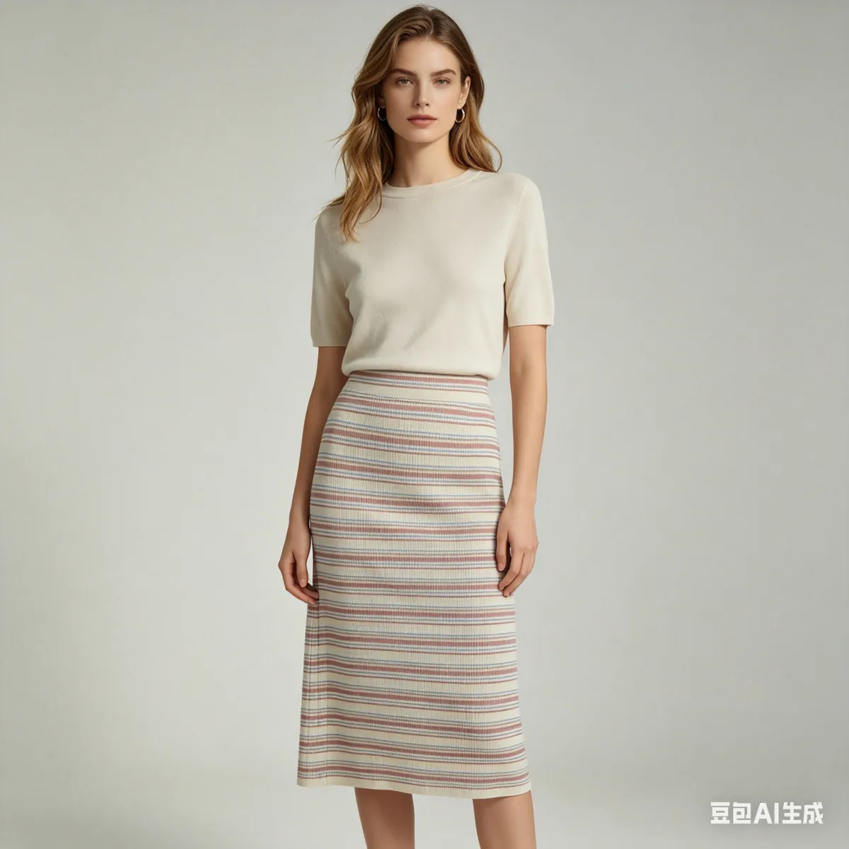 NIUNIU TEXTILE 涤罗纹色织条 96%T 4%SP