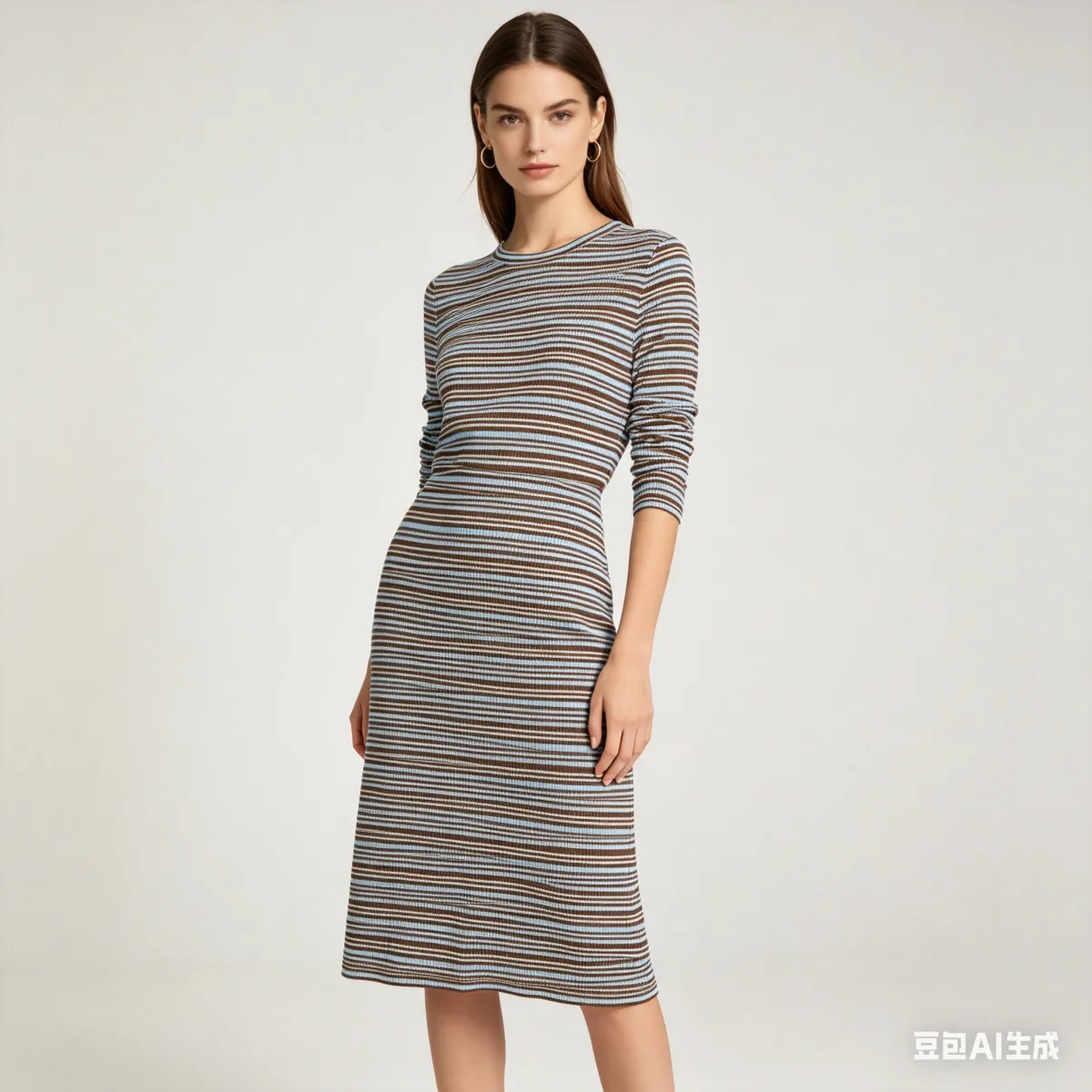 NIUNIU TEXTILE 涤罗纹色织条 96%T 4%SP