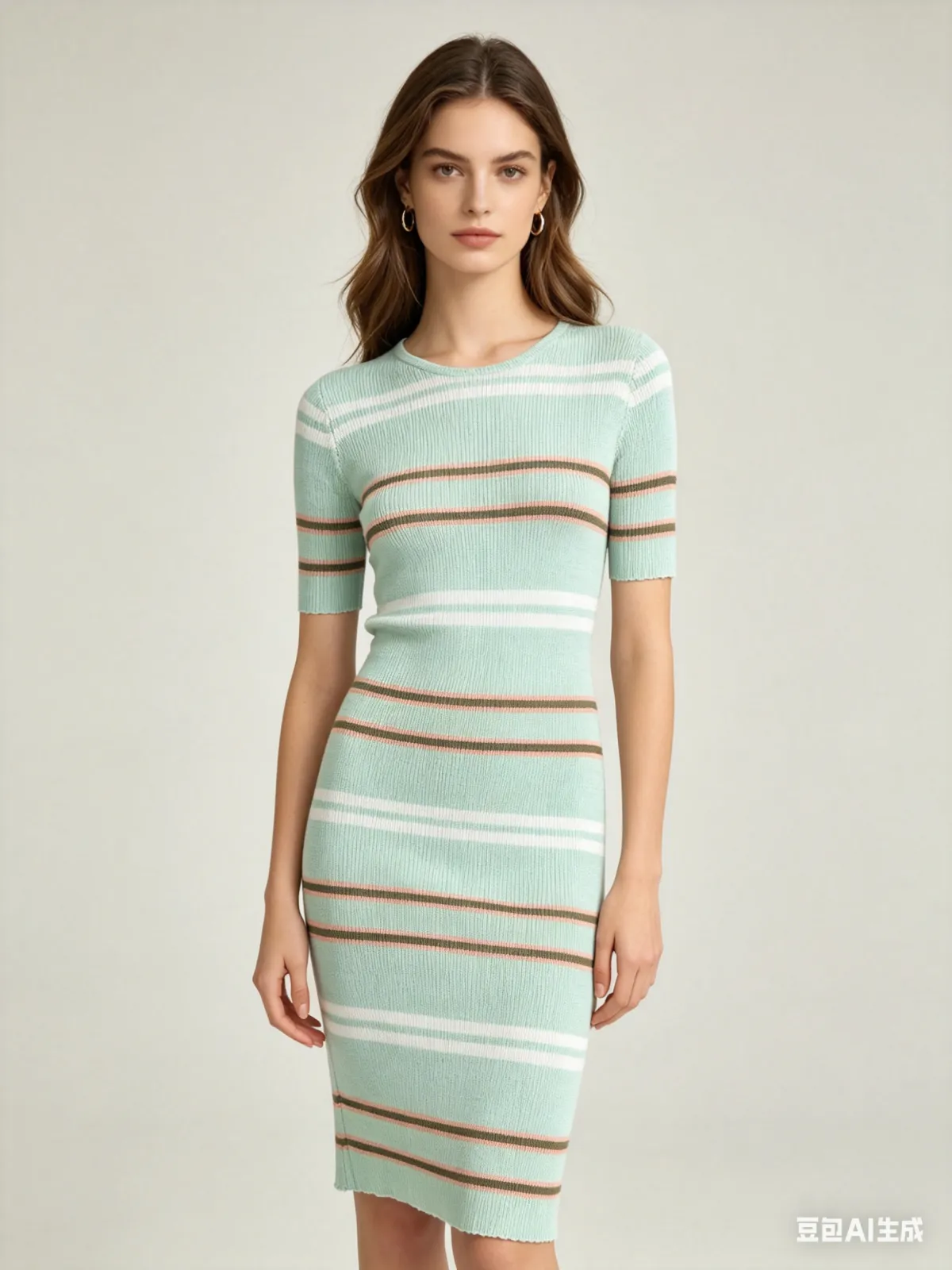 NIUNIU TEXTILE 曼黎精棉条纹 0
