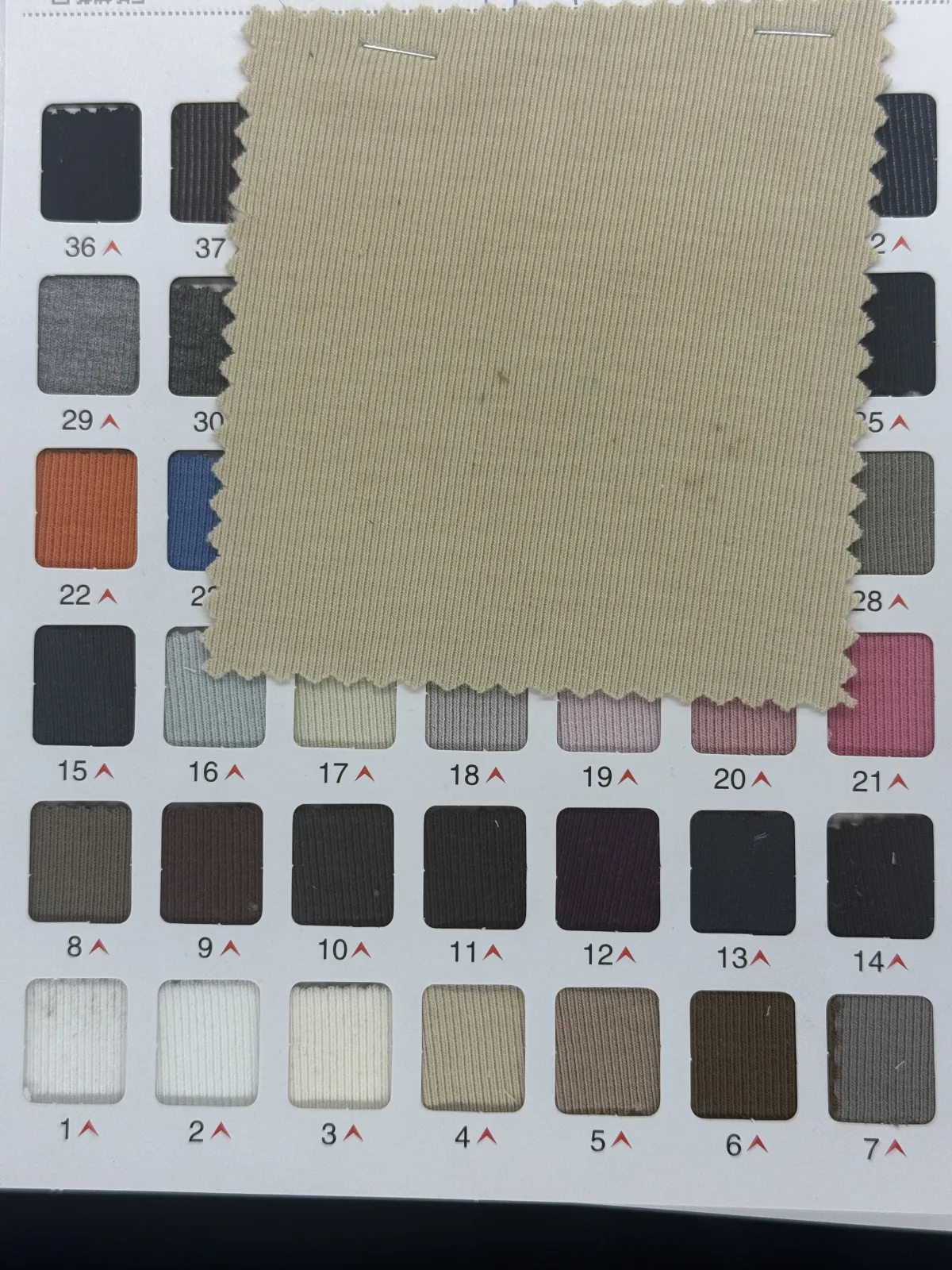 NIUNIU TEXTILE 中亚 40%棉莫 53%T 7%SP