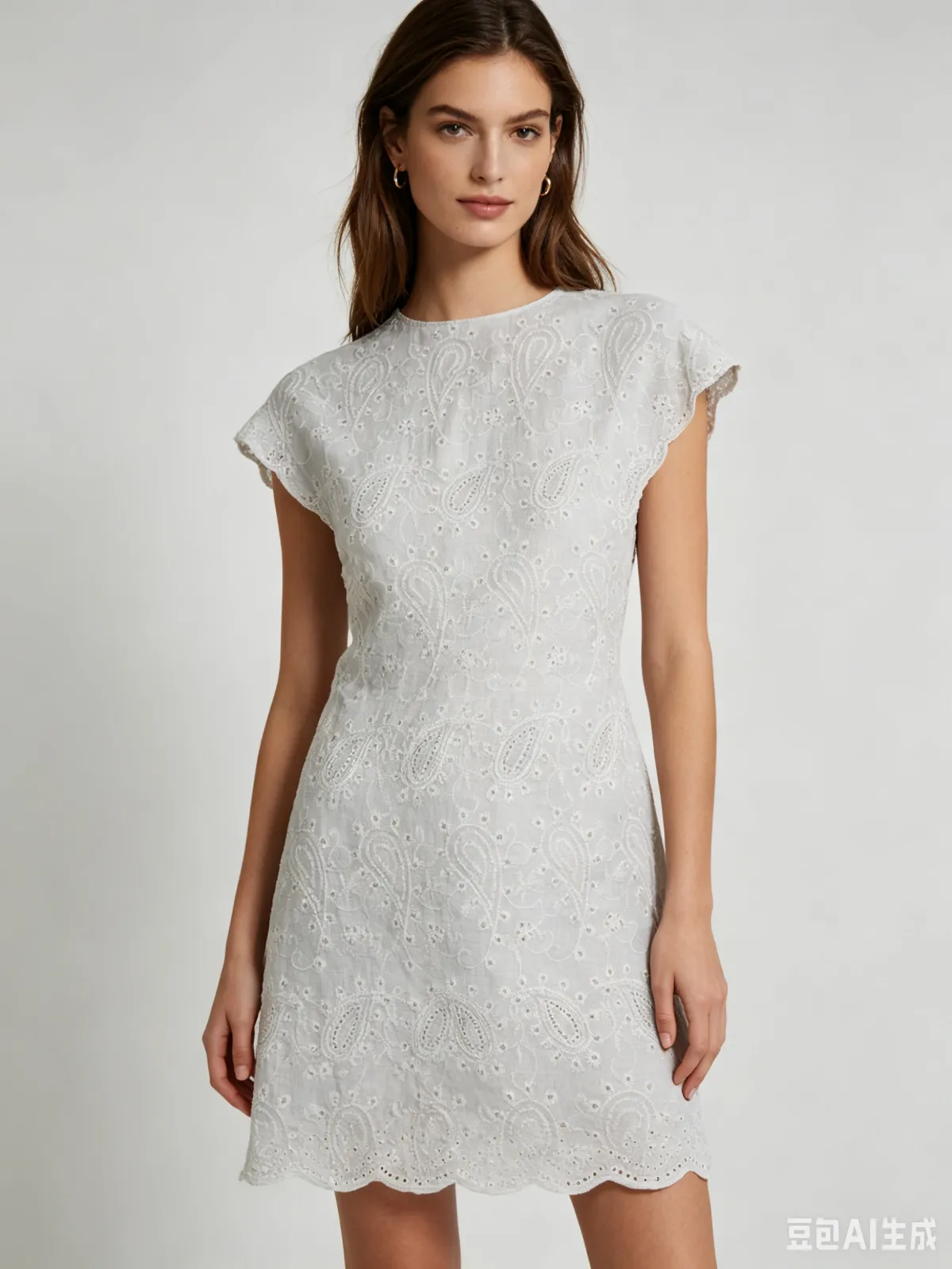 NIUNIU TEXTILE 全棉绣花布 100%C