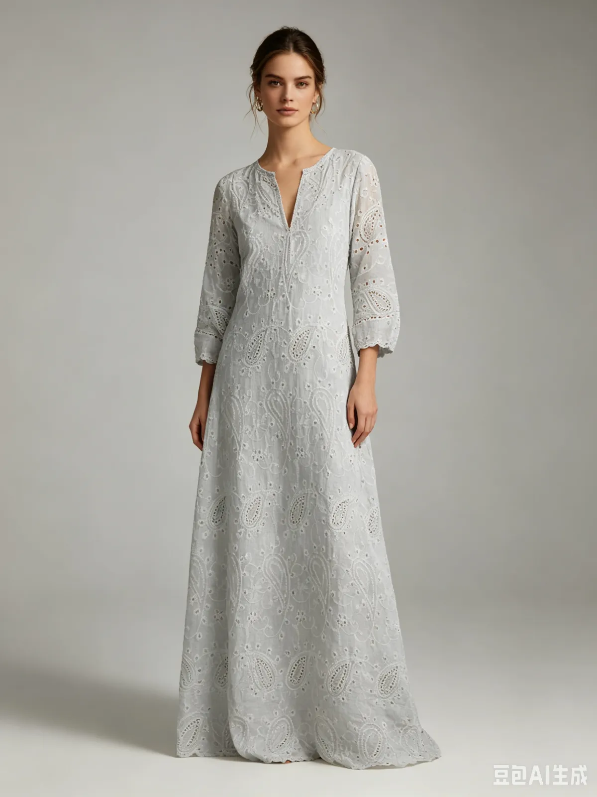 NIUNIU TEXTILE 全棉绣花布 100%C