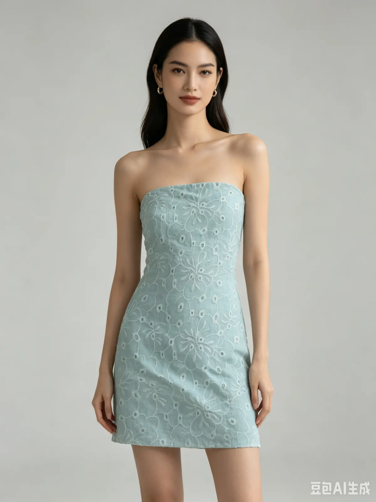 NIUNIU TEXTILE 全棉绣花布 100%C