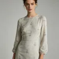 全涤条纹绣花 图1