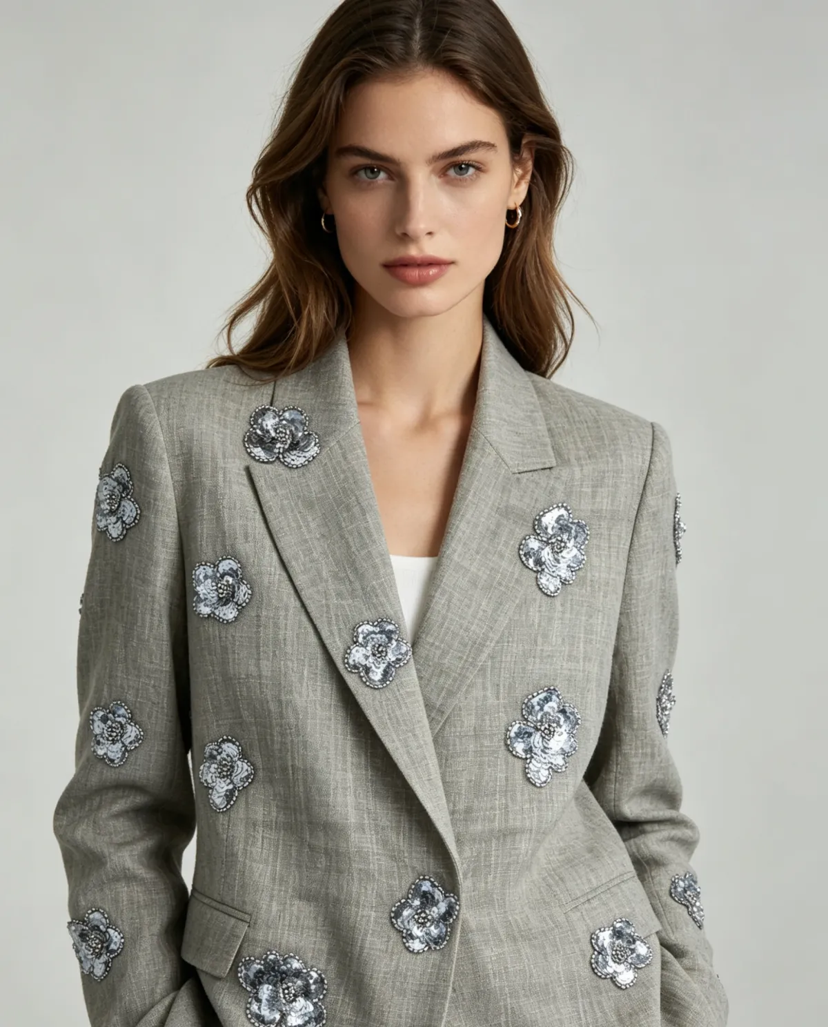 NIUNIU TEXTILE 全涤梭织绣花 100%T