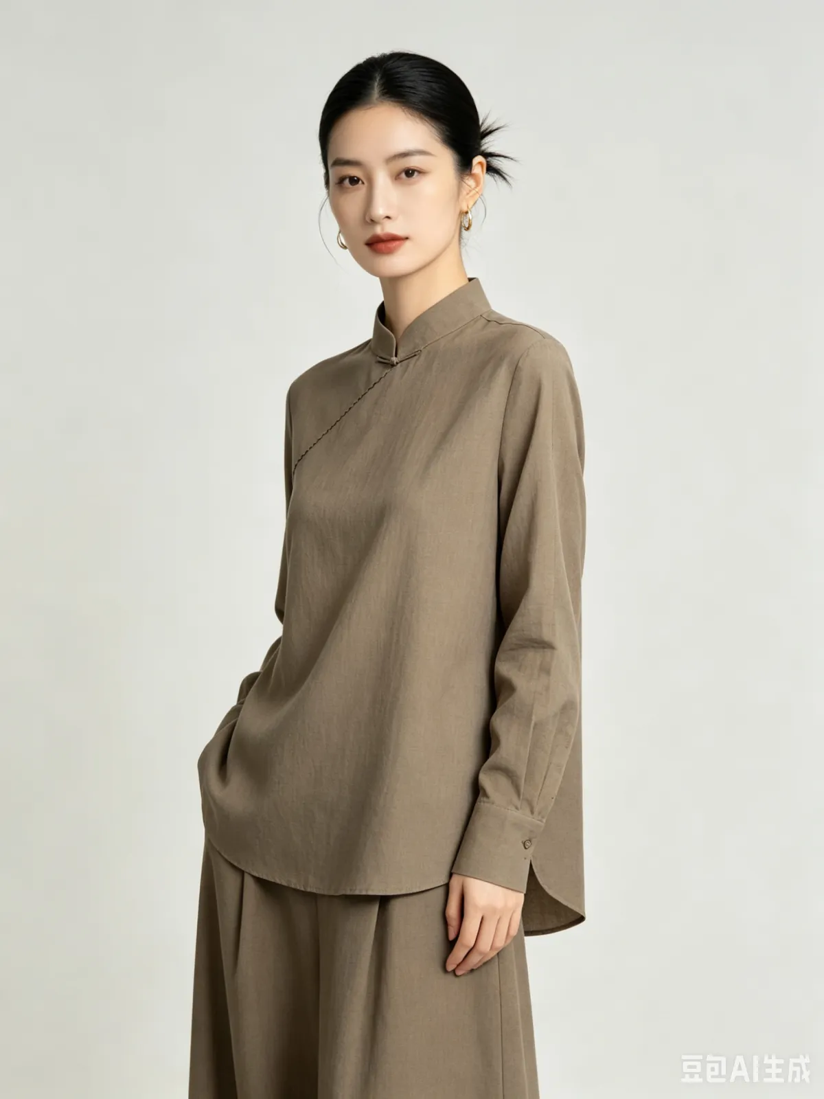 NIUNIU TEXTILE 高密全棉府绸砂洗 100%C
