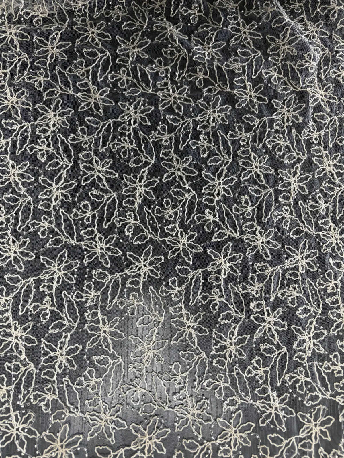 NIUNIU TEXTILE 网布绣花 100%NYLON
