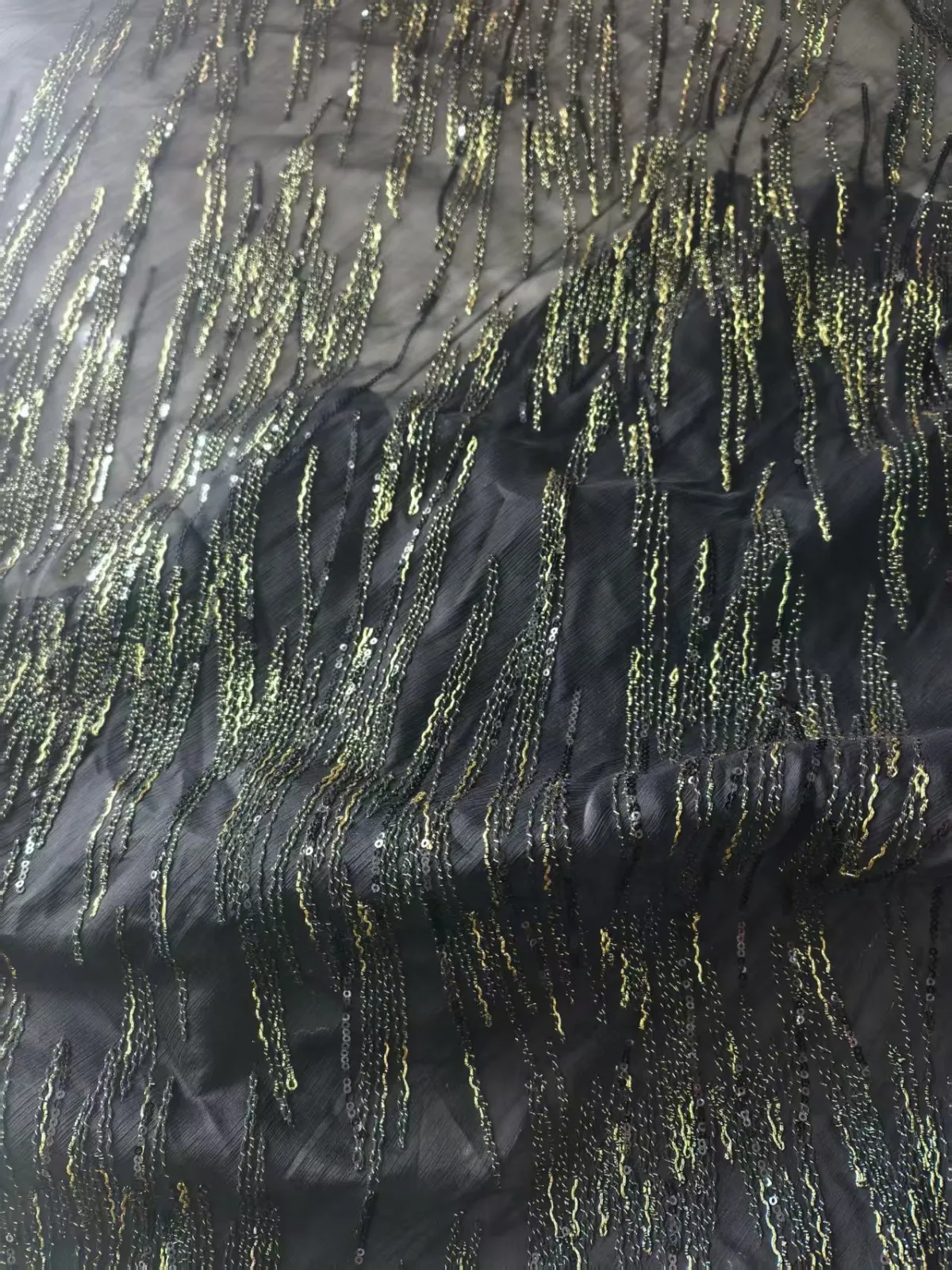 绍兴市星承纺织品有限公司 亮片绣 P:100%
