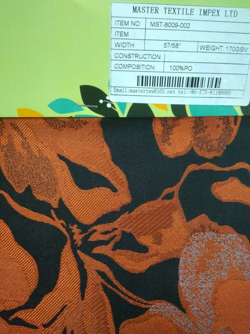 MASTER TEXTILE IMPEX LIMITED  100%PO