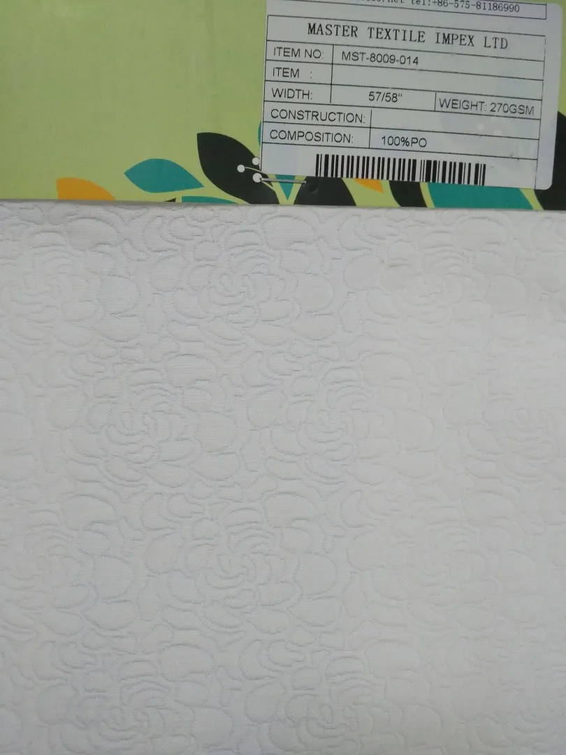 MASTER TEXTILE IMPEX LIMITED JACQUARD 100%PO