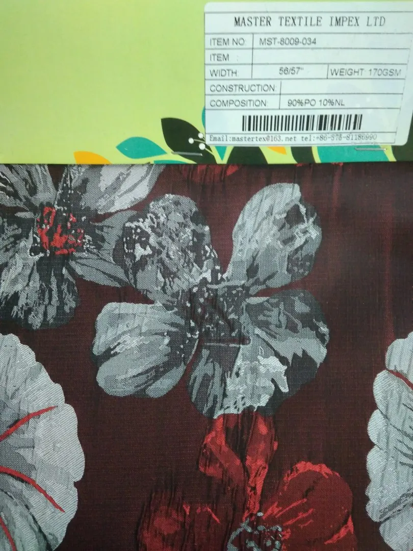 MASTER TEXTILE IMPEX LIMITED  90%PO 10%NL