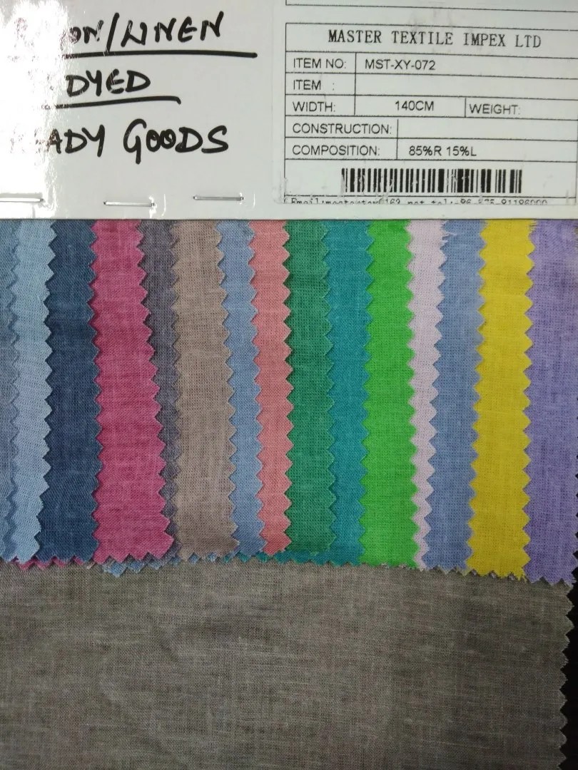 MASTER TEXTILE IMPEX LIMITED  85%R 15%L