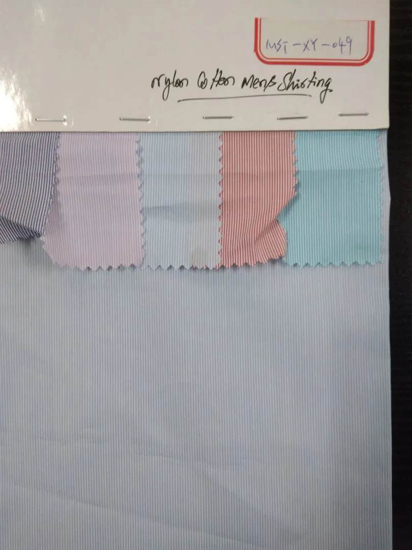 MASTER TEXTILE IMPEX LIMITED MENSSHIRTING NYLON/COTTON