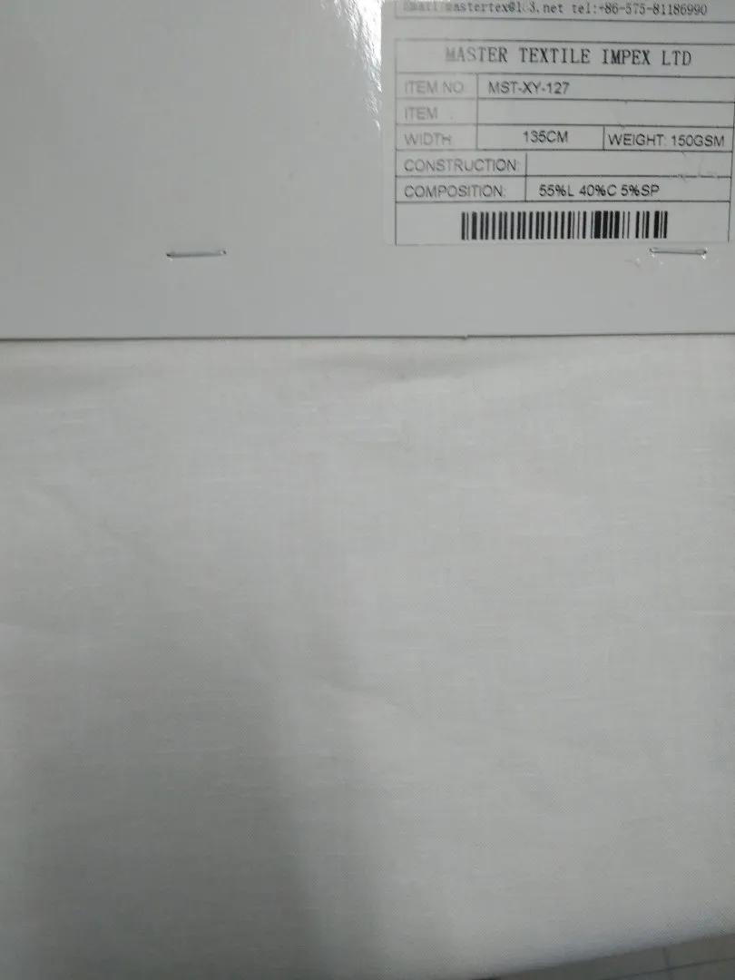 MASTER TEXTILE IMPEX LIMITED  55%L 40%C 5%SP