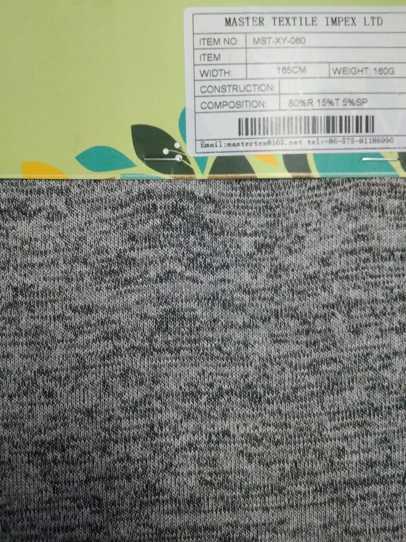 MASTER TEXTILE IMPEX LIMITED  80%R 15%T 5%SP