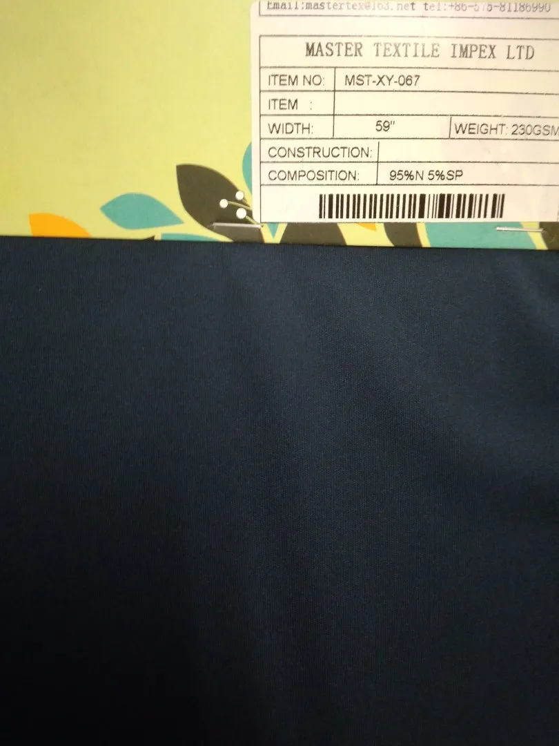 MASTER TEXTILE IMPEX LIMITED  95%N 5%SP