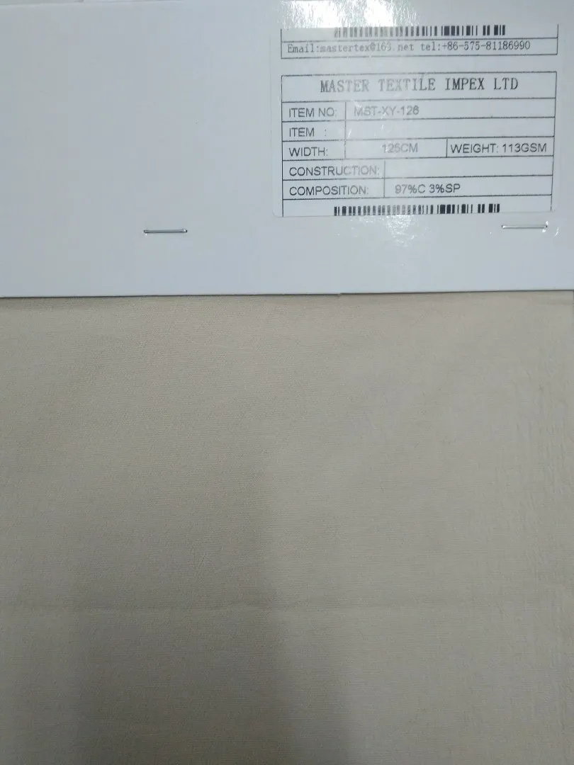 MASTER TEXTILE IMPEX LIMITED  97%C 3%SP
