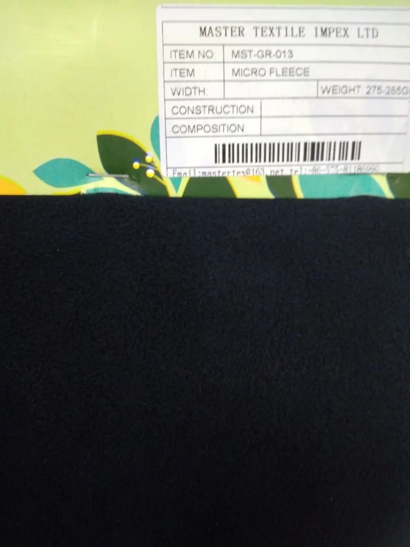 MASTER TEXTILE IMPEX LIMITED MICRO FLEECE 
