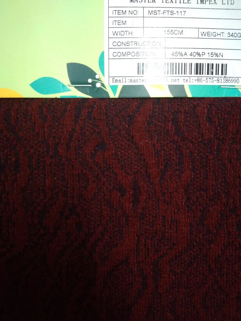 MASTER TEXTILE IMPEX LIMITED  45%A 40%P 15%N