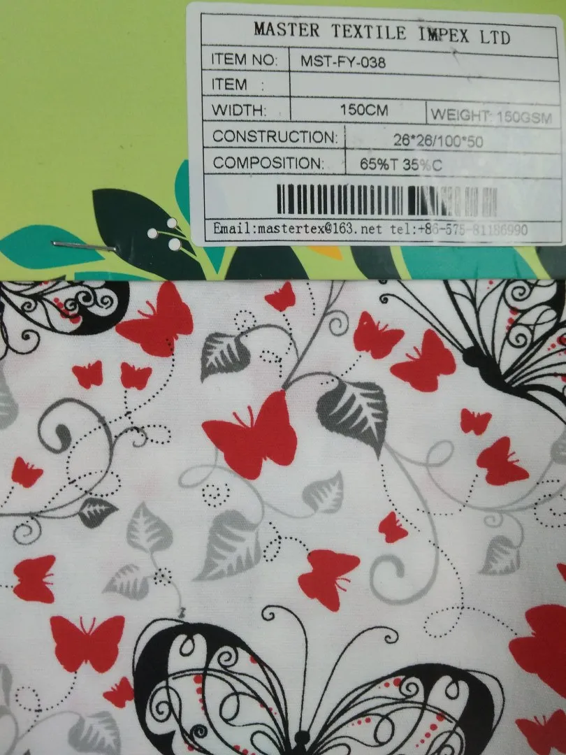 MASTER TEXTILE IMPEX LIMITED  65%T 35%C