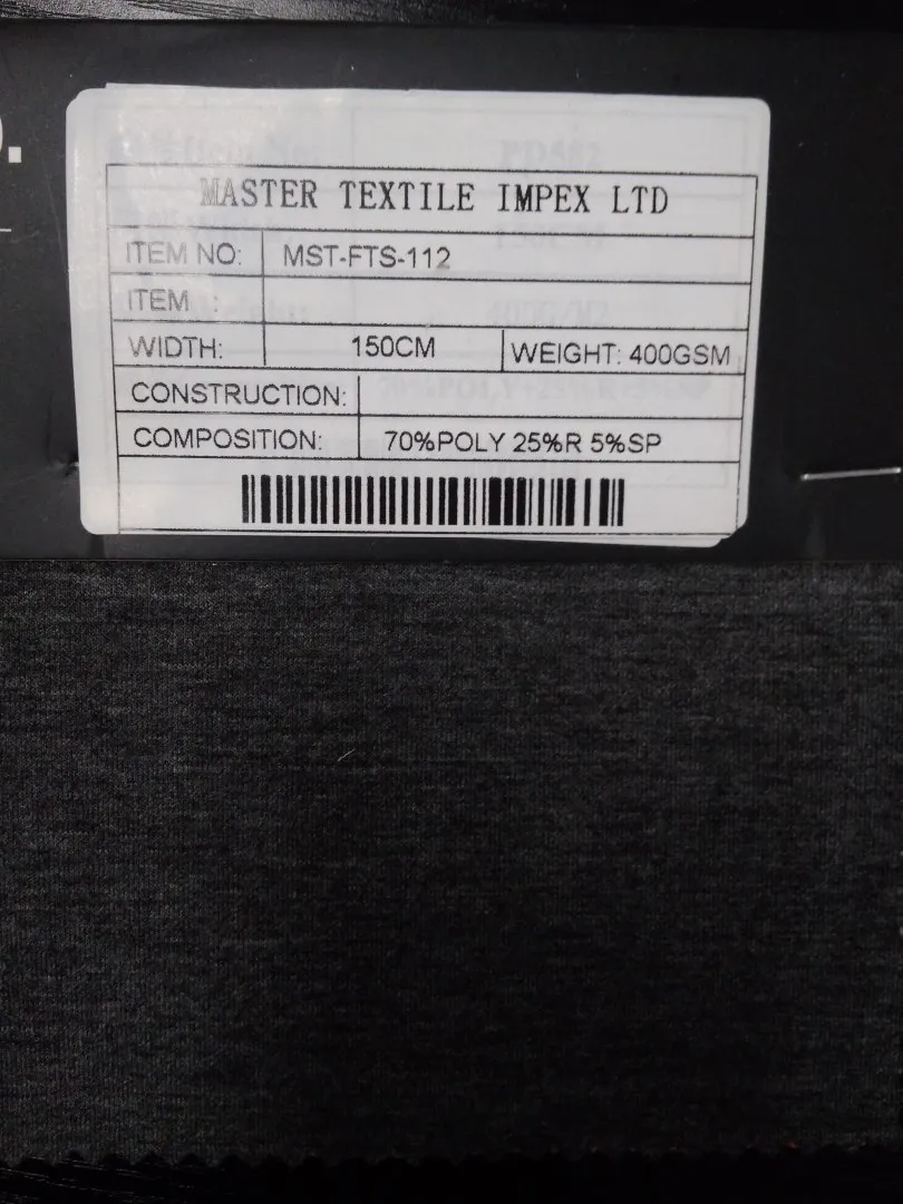 MASTER TEXTILE IMPEX LIMITED  70%P 25%R 5%SP