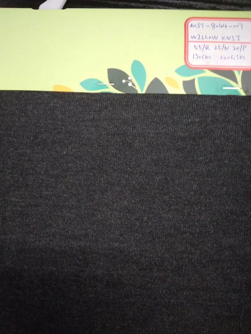 MASTER TEXTILE IMPEX LIMITED WILLOW KNIT 55%R 25%N 20%P