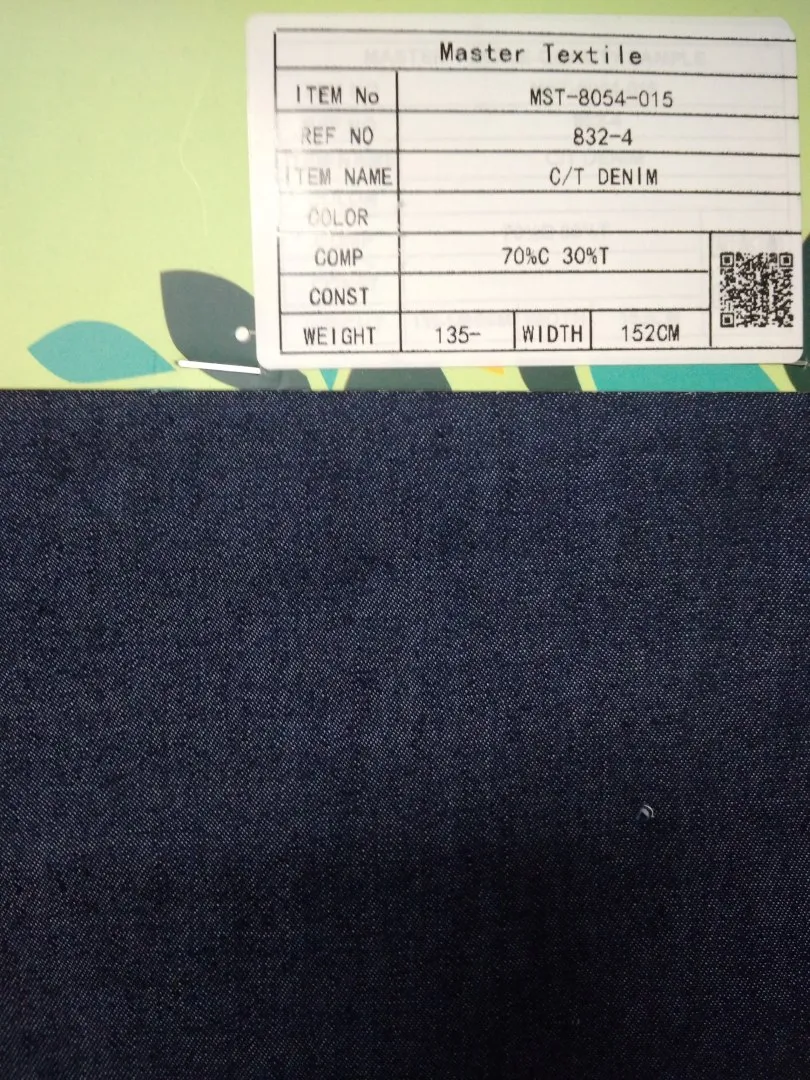MASTER TEXTILE IMPEX LIMITED C/T DENIM 70%C 30%T