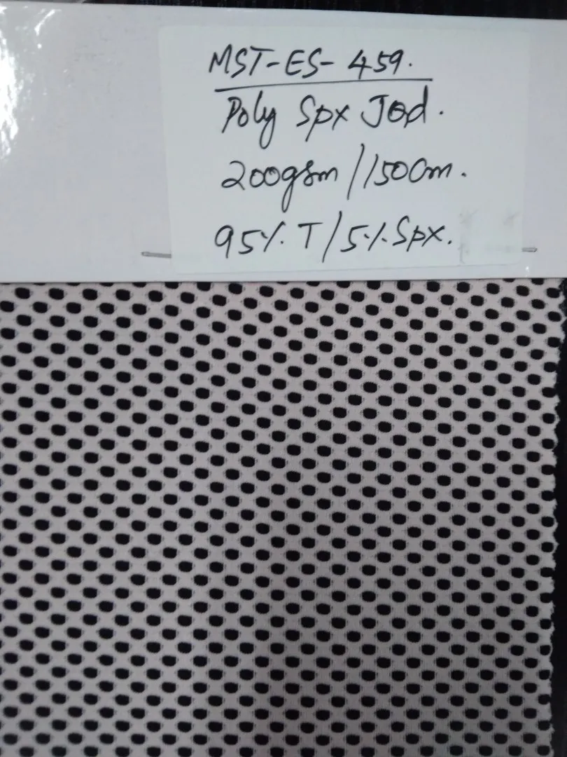 MASTER TEXTILE IMPEX LIMITED POLY SPX JACQ 95%T 5%SP